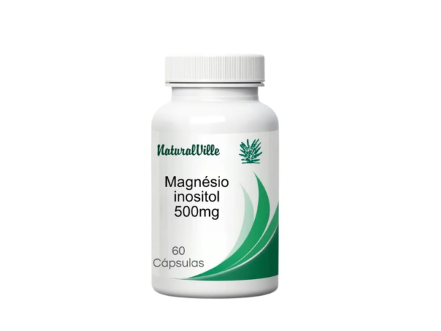 Magnésio inositol 500mg - 60 cápsulas